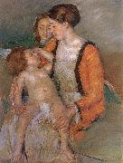 Mary Cassatt, Mother and her children